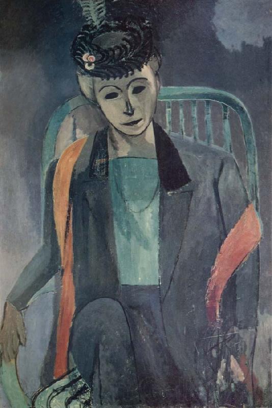 Henri Matisse Portrait of the Artist-s Wife Spain oil painting art